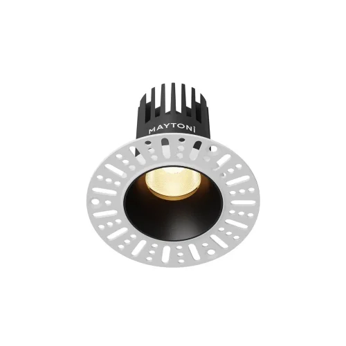 Встраиваемый светильник Омут / Dip 10 Вт 2700 К 50° (Черный) DL119-10W-2.7K-TRS-B - фото