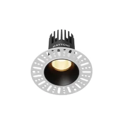 Встраиваемый светильник Омут / Dip 10 Вт 2700 К 50° (Черный) DL119-10W-2.7K-TRS-B