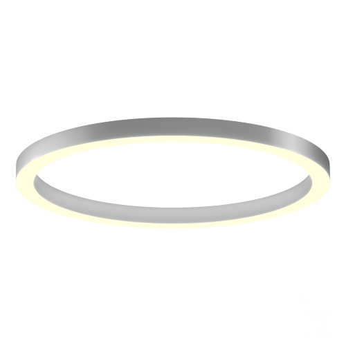 Светильник 6063 кольцо (RAL9003/1400mm/LT70 — 3K/132W) - фото 1