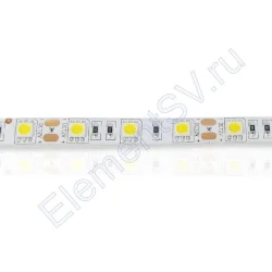 Светодиодная лента Standart class, 5050, 60led/m, Warm White, 12V, IP65