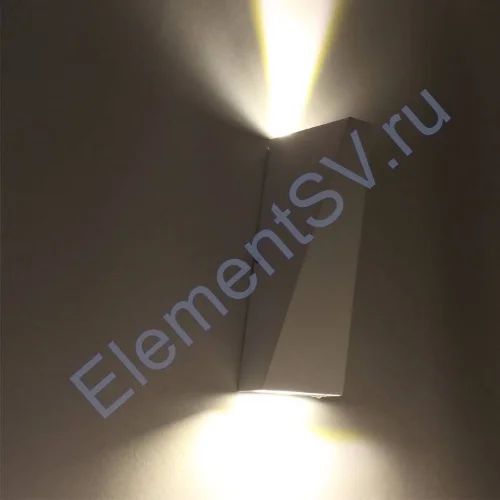 Светодиодный светильник JH-BD06 DHL18 (220V, 2х3W, белый корпус, warm white) - фото 3.