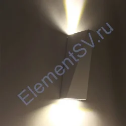 Светодиодный светильник JH-BD06 DHL18 (220V, 2х3W, белый корпус, warm white)