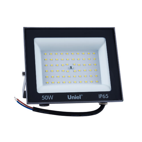 ULF-F23-50W-6500K IP65 160-240V GREY Прожектор светодиодный, Дневной свет 6500K, Корпус серый, TM Uniel - фото 4