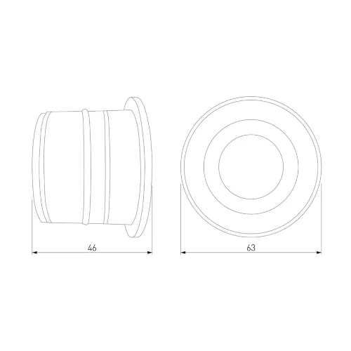 Подсветка для лестниц и дорожек MRL LED 1108 чёрный - фото 5