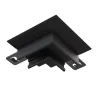 Коннектор угловой встраиваемый под ГКЛ 12,5 мм Basity, черный (Черный) - фото