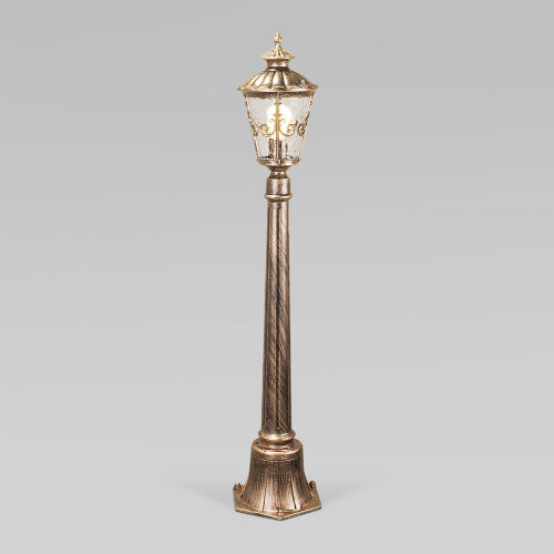 Diadema F черное золото уличный светильник на столбе IP44 - фото 1