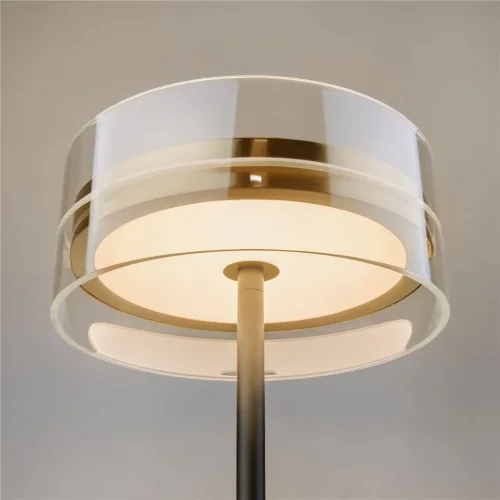 Настольный светильник Dress code 3000К 14Вт (Черный и Латунь) - фото 4