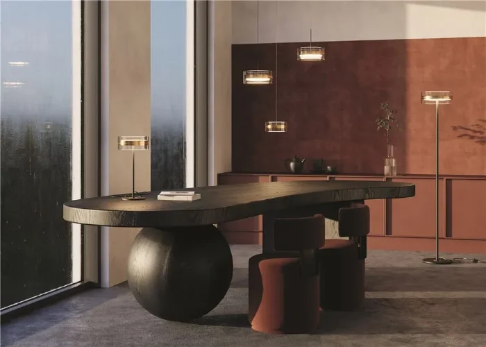 Настольный светильник Dress code 3000К 14Вт (Черный и Латунь) - фото 3