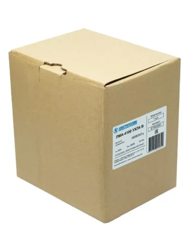 Пускатель ПМА-4100 УХЛ4 В 63А кат. 380В AC 2НО+2НЗ IP00 без реле Электротехник ET002281 - фото 3