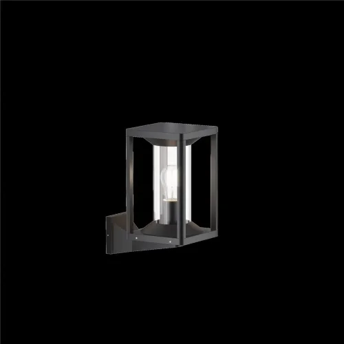 Настенный светильник (бра) Cell E27x1 15Вт IP 65 (Графит) - фото 5