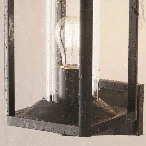 Настенный светильник (бра) Cell E27x1 15Вт IP 65 (Графит) - фото 7