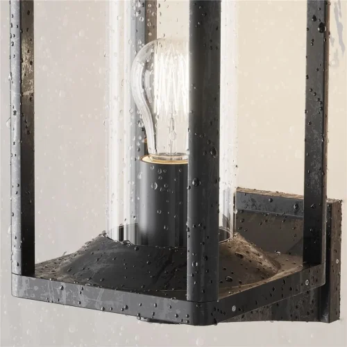 Настенный светильник (бра) Cell E27x1 15Вт IP 65 (Графит) - фото 10