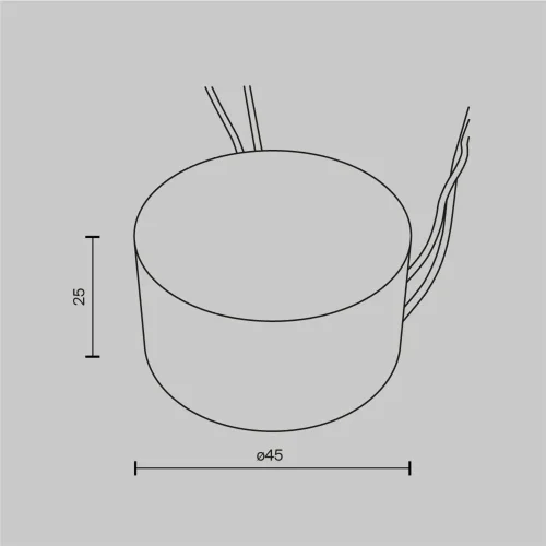 Источник питания TRIAC 12Вт IP54 (Белый) PSL-TR40-300mA - фото 2
