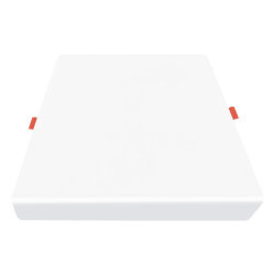 ULM-Q251 24W-4000K WHITE Светильник светодиодный встраиваемый-накладной квадратный, Белый свет 4000К, Корпус белый