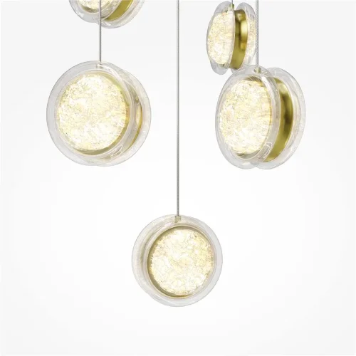 Подвесной светильник Pharao 3000К 39Вт (Черный и Латунь) - фото 8