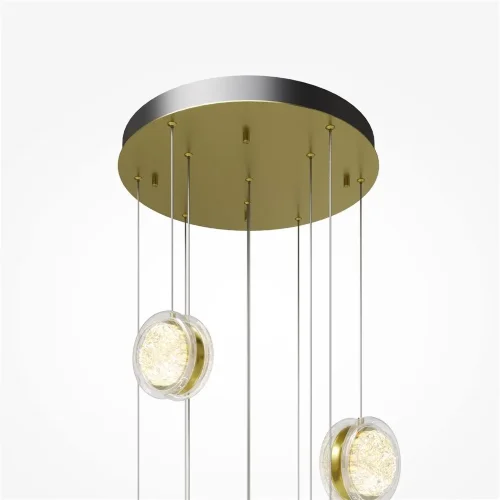 Подвесной светильник Pharao 3000К 39Вт (Черный и Латунь) - фото 11