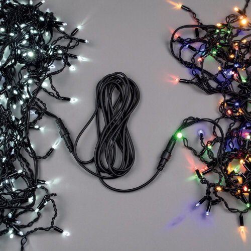 UCX-F90 E-5M-BK Удлинитель для гирлянд серии F90PRO, 5м, Статика-мерцание, IP67, Черный, TM Uniel - фото 3