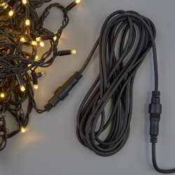 UCX-F90 E-5M-BK Удлинитель для гирлянд серии F90PRO, 5м, Статика-мерцание, IP67, Черный, TM Uniel