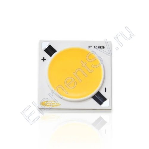 Светодиодная COB матрица XY-TC2828 W75 (30-34V, 20W, 600mA, EPISTAR, warm white) - фото.