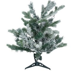 ULD-T5460-030-SNA-3AA WARM WHITE IP20 XMAS TREE SNOW Дерево светодиодное Ёлочка снежная, на батарейках 3АА не в-к, 54х60см, 30 светодиодов, Теплый белый свет, TM Uniel