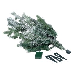 ULD-T5460-030-SNA-3AA WARM WHITE IP20 XMAS TREE SNOW Дерево светодиодное Ёлочка снежная, на батарейках 3АА не в-к, 54х60см, 30 светодиодов, Теплый белый свет, TM Uniel