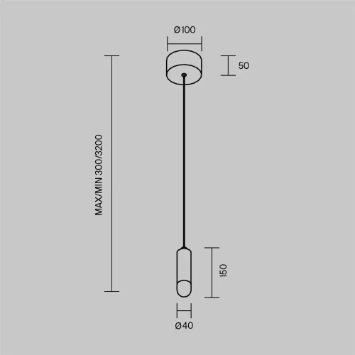 Подвесной светильник Колокол / Bell 3000К 4Вт (Черный) MOD534PL-L4B3K1 - фото 6