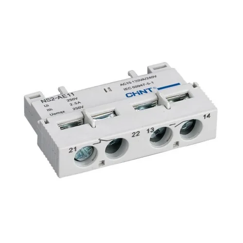 Контакт дополнительный поперечный NS2-AE11 (R) CHINT 495968 - фото