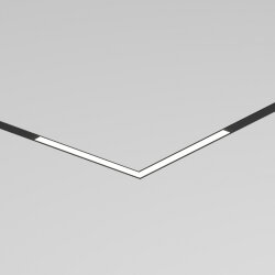 Угловой светильник SIMPLE LINEAR 18W 4000K, черный, Denkirs DK8214-BK