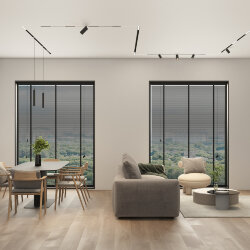 Угловой светильник SIMPLE LINEAR 18W 4000K, черный, Denkirs DK8214-BK