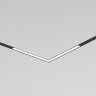 DK8214-BK Угловой светильник SIMPLE LINEAR 18W 4000K, черный.