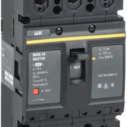 Выключатель автоматический 3п 200А 35кА ВА88-35 MASTER IEK SVA30-3-0200-02
