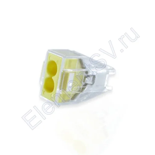 Клеммник 2 самозажимной (серия 773) - фото.