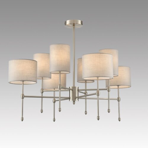 Люстра на штанге «LUMION» 8262/8C, серия: LATTI (крепление на планке). Фото 2.