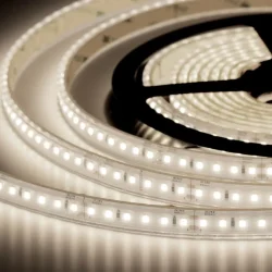 Лента светодиодная ELFLED 600SMD диодов (2835), 24В, IP67, 5м, САУНА, белый нейтральный 4000-4500К