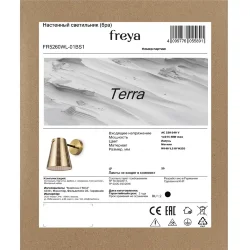 Настенный светильник (бра) FR5260WL-01BS1 Терра / Terra E14x1 (Латунь) FR5260WL-01BS1