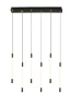 Подвесной светильник FR6204PL-L40B Ледстик / LedStick 40 Вт LED (Черный) FR6204PL-L40B - фото