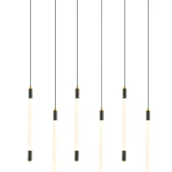 Подвесной светильник FR6204PL-L40B Ледстик / LedStick 40 Вт LED (Черный) FR6204PL-L40B