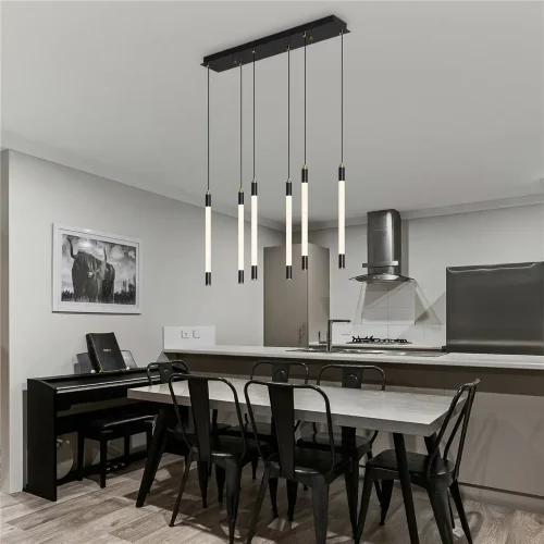 Подвесной светильник FR6204PL-L40B Ледстик / LedStick 40 Вт LED (Черный) FR6204PL-L40B - фото 14