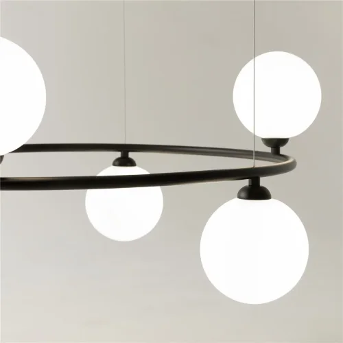 Подвесной светильник Ring G9х6 (Черный) - фото 6