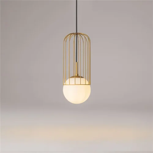 Подвесной светильник Telford E27х1 60Вт (Золото) - фото 7