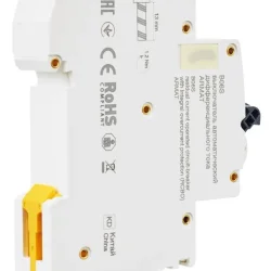 Выключатель автоматический дифференциального тока 2п (1P+N) C 25А 30мА тип AC АВДТ B06S 18мм ARMAT IEK AR-B06S-1N-C25C030