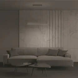 Подвесной светильник Step 4000K 1x23Вт 120° (Золото)