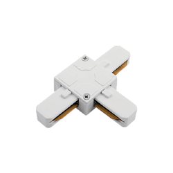 T-Коннектор для однофазных накладных трековых систем, KXZ-WH-T 000844