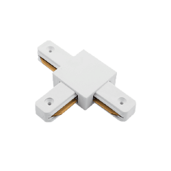 'T-Коннектор для однофазных накладных трековых систем, KXZ-WH-T 000844