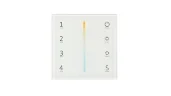 Сенсорная панель T12-1 White IC36 (220V, CCT, 4 zone, DMX512, RF 2.4GHz) - фото I
