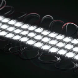 Светодиодный модуль 3LED 12В, 1W, 11000K, 109Lm, IP67