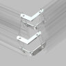 TR2027-AL Комплект угловых соединителей трека SMART ONE, алюминий. Фото 2