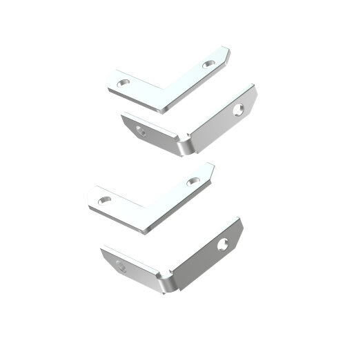 TR2027-AL Комплект угловых соединителей трека SMART ONE, алюминий. Фото 3