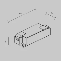 Источник тока ZIGBEE 10Вт 100-500А (Белый) 771003