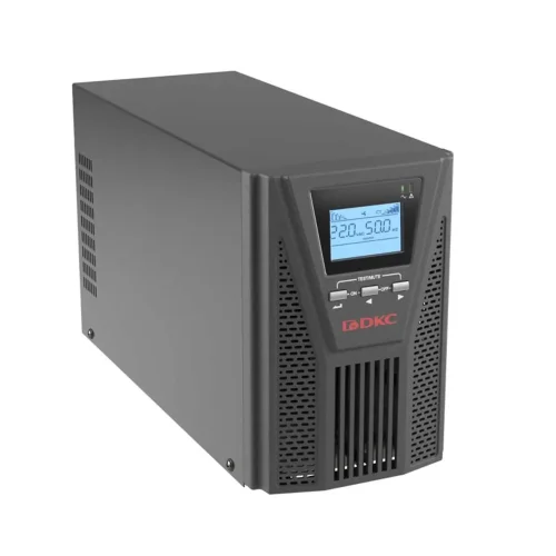 Источник бесперебойного питания Онлайн для Small Tower 1000 ВА/900Вт 1/1 2xSchuko EPO USB RS-232 RJ45 3х7А.ч DKC SMALLT1A10S - фото 2
